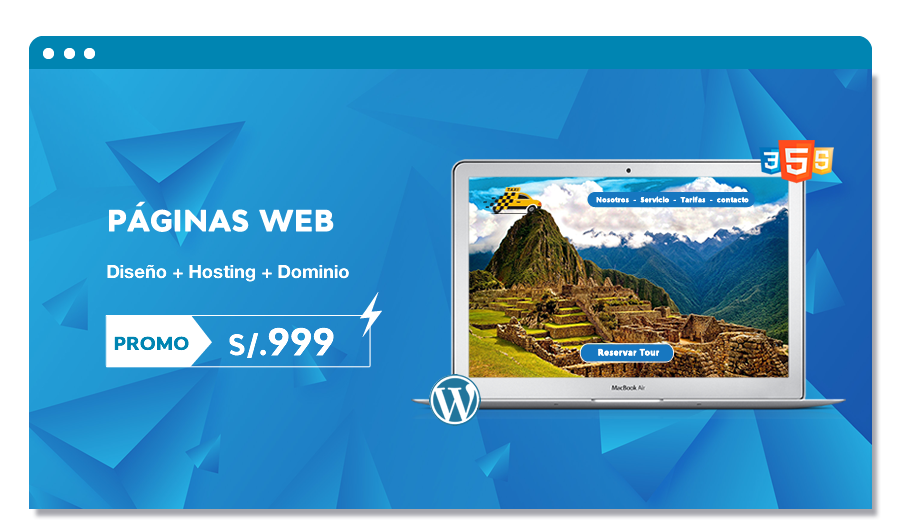 Diseño páginas web