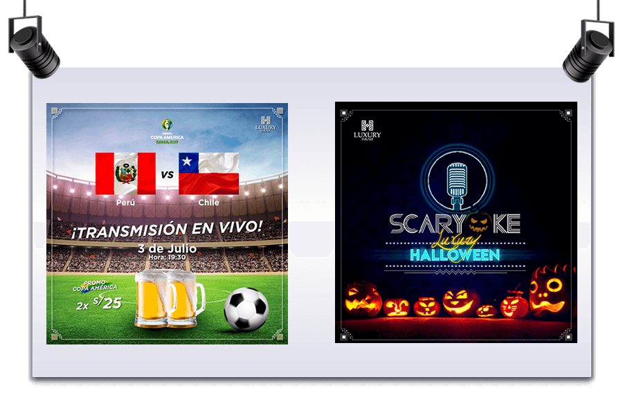 Post publicitario / Andreé Rosales