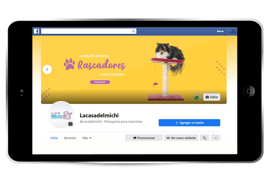 Post publicitario / Andreé Rosales