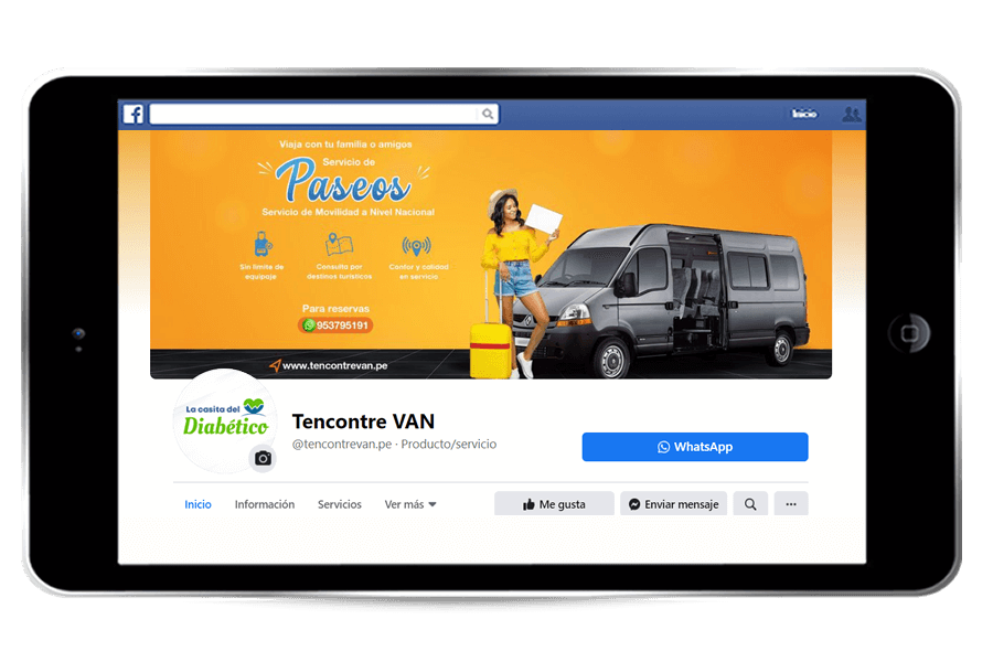 Post publicitario / Andreé Rosales