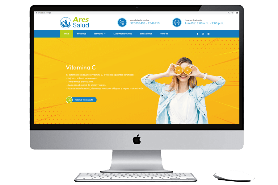 web Site / Andreé Rosales 